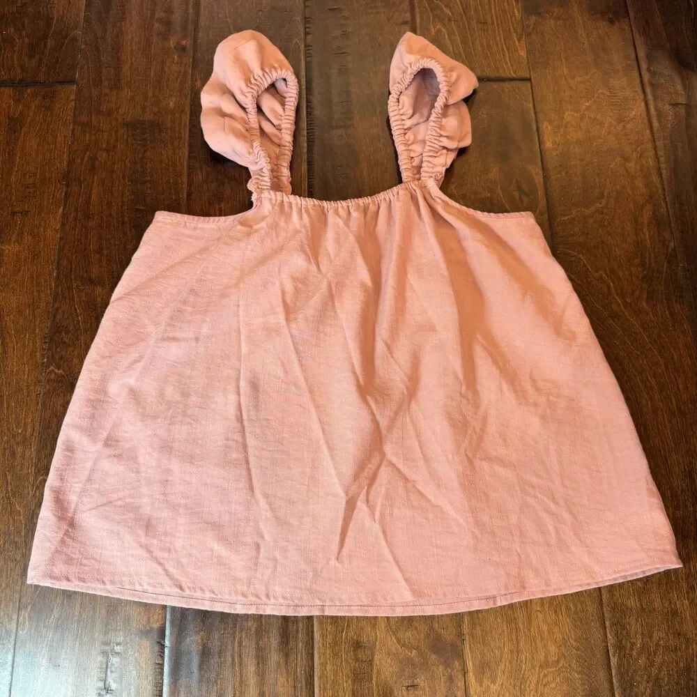 Show Me Your Mumu Wake Up Pajama Set Pink Mauve size Small Loungewear Relaxed